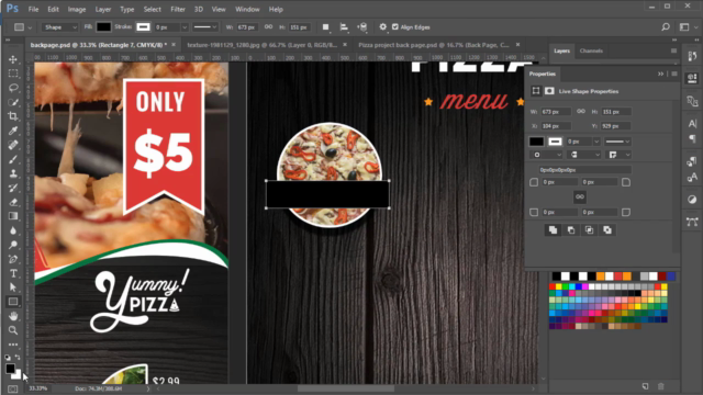 How to Design Simple Promotional Materials in Photoshop – Screenshot 3