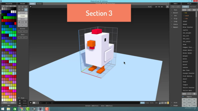 Learn Magica Voxel - Create 3D Game Models For Unity3D - Screenshot_03