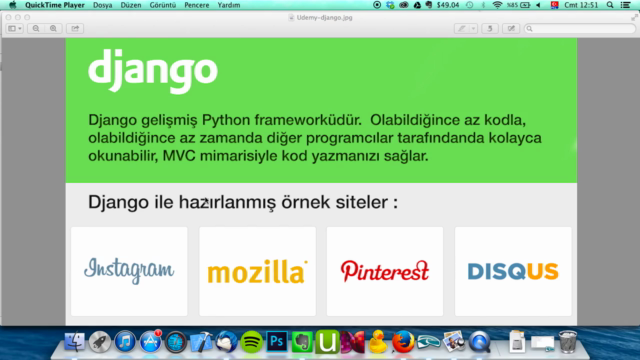 Django Framework Dersleri – Screenshot 1