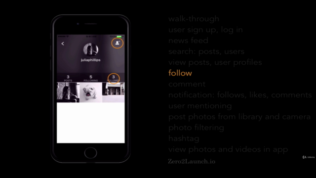 Build Instagram to Master Swift 4 and Firebase – Screenshot 2