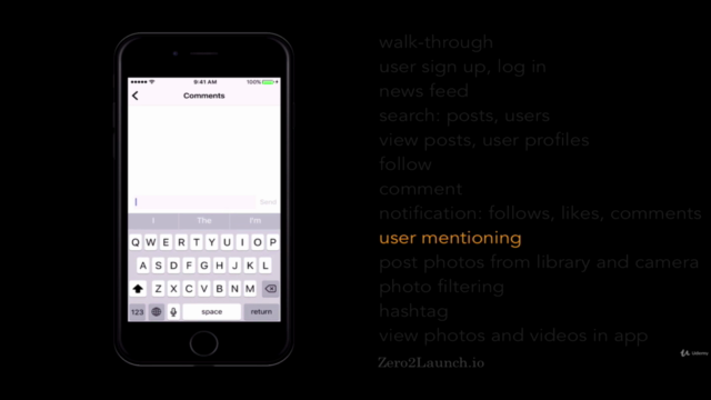 Build Instagram to Master Swift 4 and Firebase – Screenshot 3