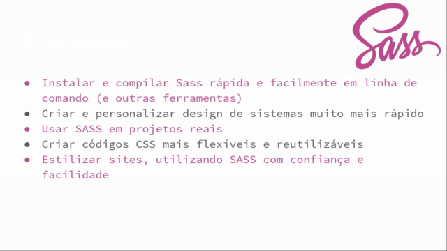 Curso Completo de Sass/SCSS: Do Iniciante ao Avançado – Screenshot 3