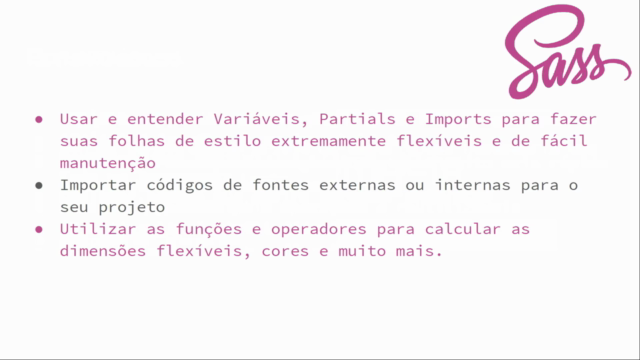 Curso Completo de Sass/SCSS: Do Iniciante ao Avançado – Screenshot 4