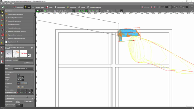 Warehouse Lighting Design using Dialux evo - Screenshot_04