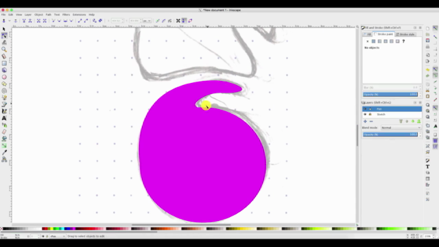 Design a Logo for Free in Inkscape – Screenshot 4