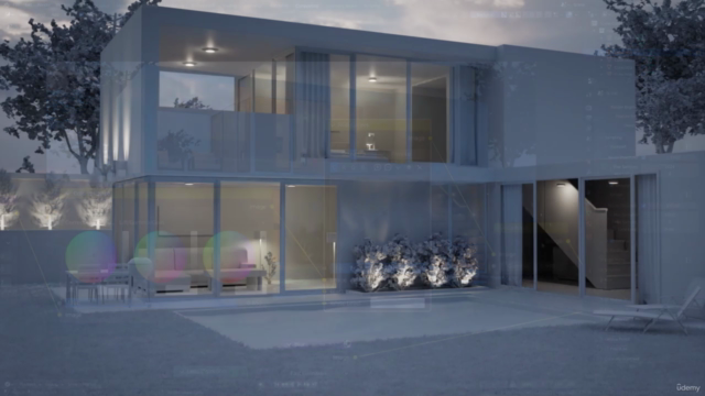 Create & Design a Modern 3D House in Blender – Screenshot 3