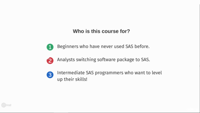 SAS Programming - Data Analysis from Beginner to Advanced – Screenshot 1
