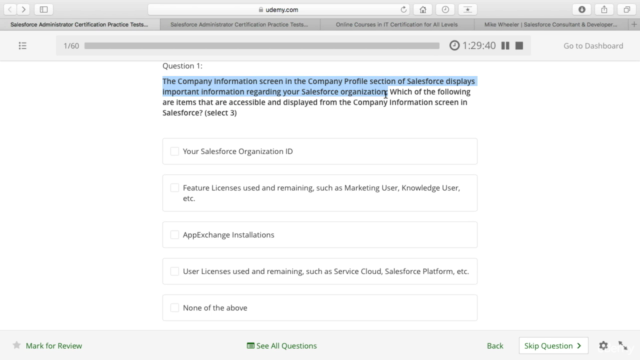 Salesforce Certified Administrator Practice Tests - 3 Pack! - Screenshot_02