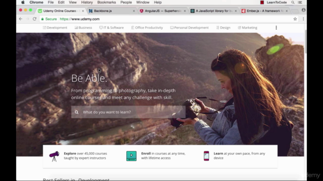 The Ultimate Front-End Web Developer Course – Screenshot 1