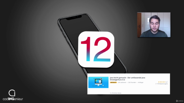 Swift & iOS 12 - Der umfassende App Entwickler Kurs A-Z - Screenshot_01