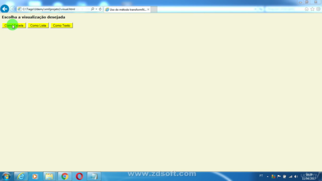 Desenvolvimento de sites em xml – Screenshot 3