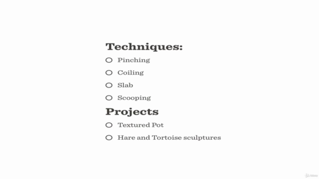 Handbuilt Pottery Techniques and Projects – Screenshot 2