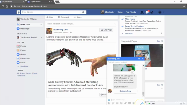 How to Create Bot-Powered Facebook Ads – Screenshot 4