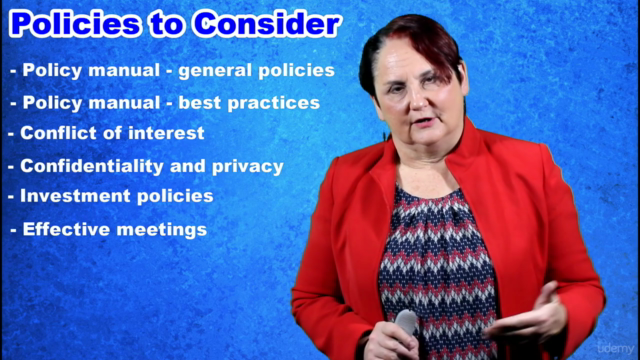 Policy Development for Directors – Screenshot 3