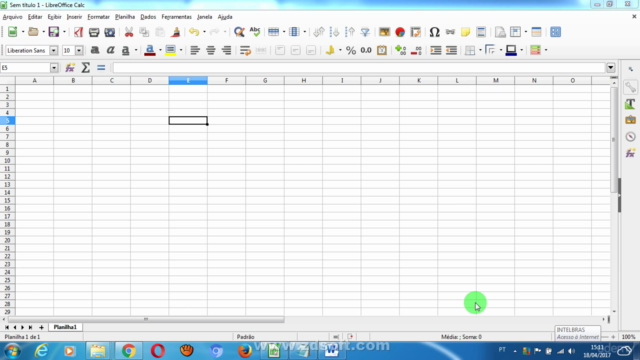 Estude matemática com LibreOffice Calc – Screenshot 1