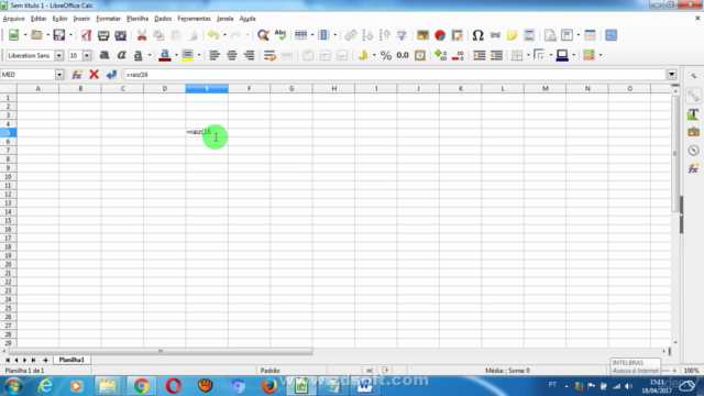Estude matemática com LibreOffice Calc – Screenshot 3