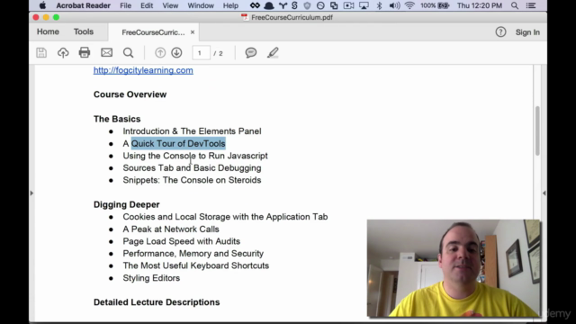 Devtools Pro: The Basics of Chrome Developer Tools – Screenshot 2