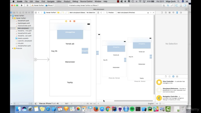 1 Ayda iOS Uygulamanız Olsun! - iOS10 ve Swift 3 – Screenshot 3