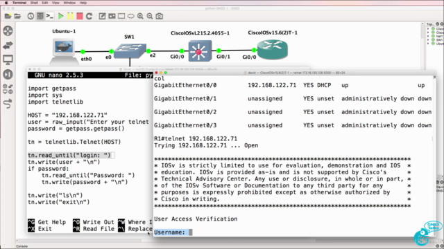 Python Programming for Network Engineers: Cisco, Netmiko ++ - Screenshot_03