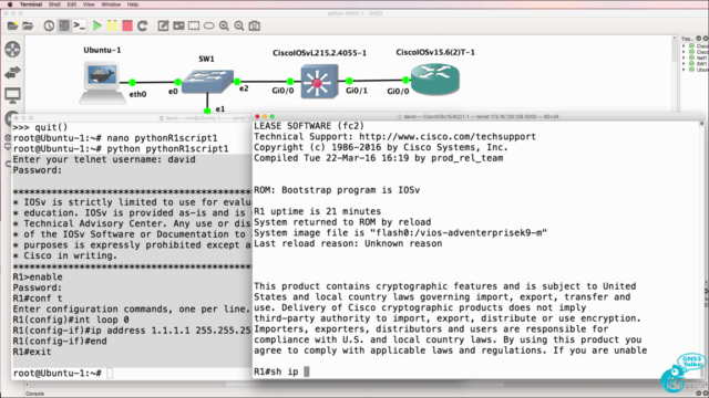Python Programming for Network Engineers: Cisco, Netmiko ++ - Screenshot_04