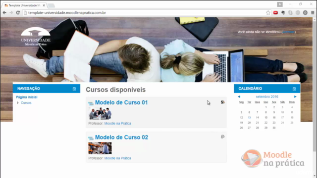 Criando um Projeto Prático com o Moodle – Screenshot 2