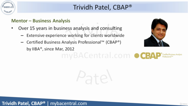 IIBA CBAP CCBA ECBA Business Analysis Certification - Part 5 – Screenshot 1