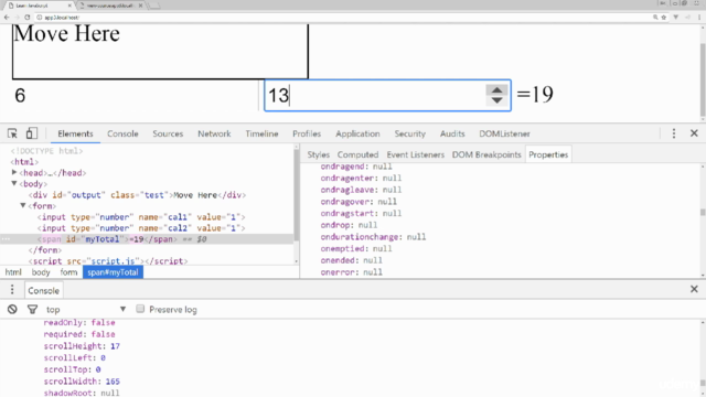 Interactive Dynamic JavaScript for beginners DOM - Screenshot_02