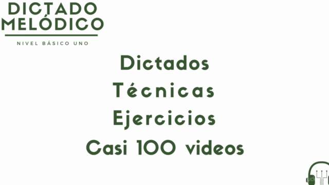 Dictado melódico. Nivel Básico 1. Entrenamiento auditivo. – Screenshot 1