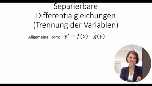 Differentialgleichungen lösen I (DGLs I) – Screenshot 1