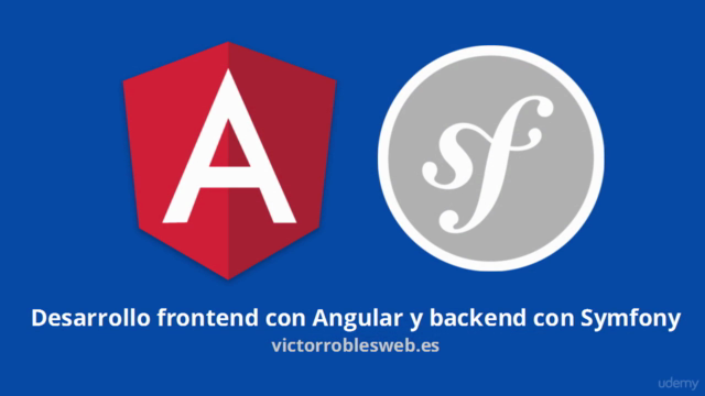 Desarrollo frontend con Angular 4 y backend con Symfony 3.3 – Screenshot 1