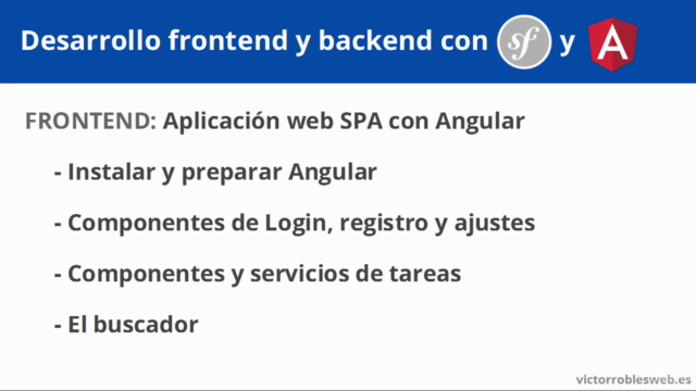 Desarrollo frontend con Angular 4 y backend con Symfony 3.3 – Screenshot 4