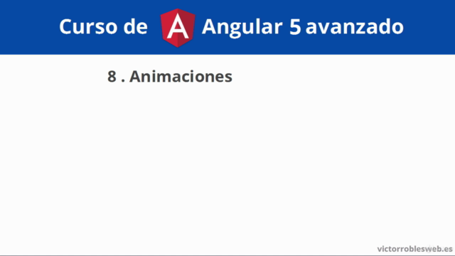Curso de Angular Avanzado: MEAN, JWT, Módulos, Animaciones – Screenshot 2