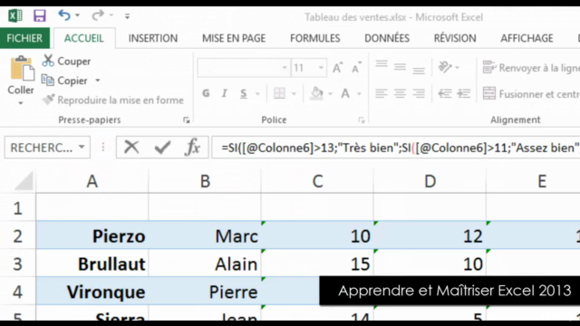 Apprendre et Maîtriser Excel  de A à Z - Screenshot_01
