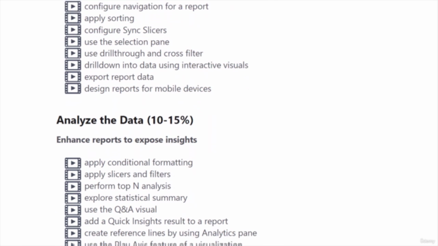 Power BI Essentials: Power BI Training and Exam Prep – Screenshot 3