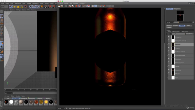 Créer une bouteille de bière photo-réaliste dans Cinéma 4D – Screenshot 3