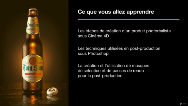 Créer une bouteille de bière photo-réaliste dans Cinéma 4D – Screenshot 4