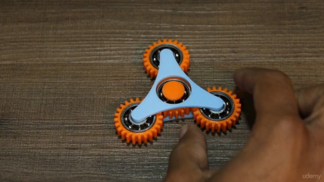 Fusion 360 for 3D Printing - Design Fidget Spinners – Screenshot 3