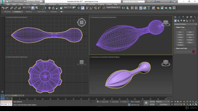 3D Studio Max livello base – Screenshot 1