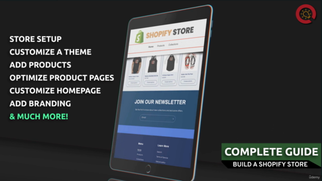 Shopify Masterclass | Build A Shopify Store That Converts – Screenshot 1