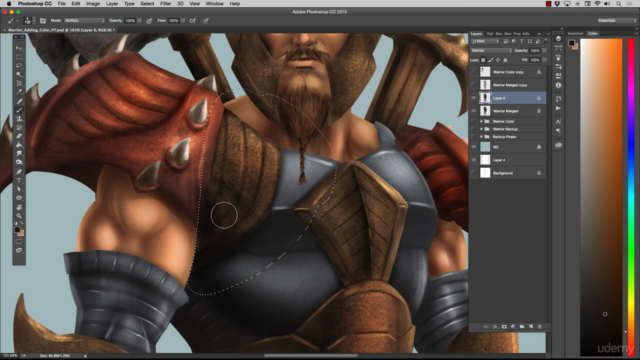 Digital Painting in Photoshop: Create Amazing Concept Art – Screenshot 4