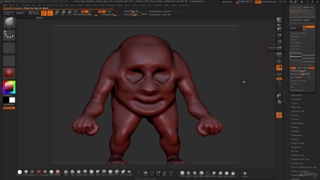 Learn ZBrush with this Beginners Compendium Online Course – Screenshot 3