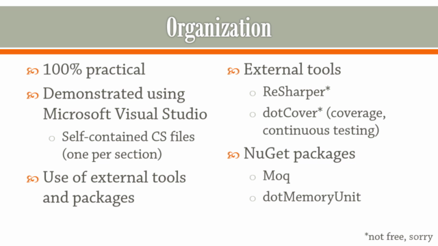 Master .NET and C# Unit Testing with NUnit and Moq – Screenshot 4