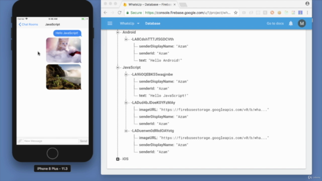 Mastering Firebase for iOS Using Swift Language – Screenshot 4