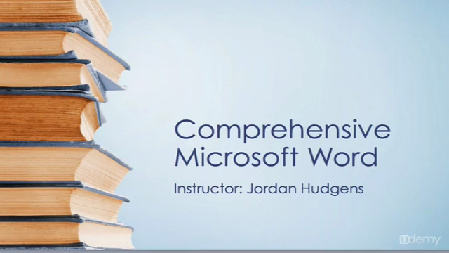 Comprehensive Microsoft Word – Screenshot 1
