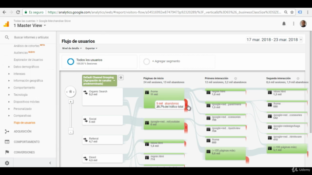 Google Analytics, Curso completo con Profesor Certificado – Screenshot 3