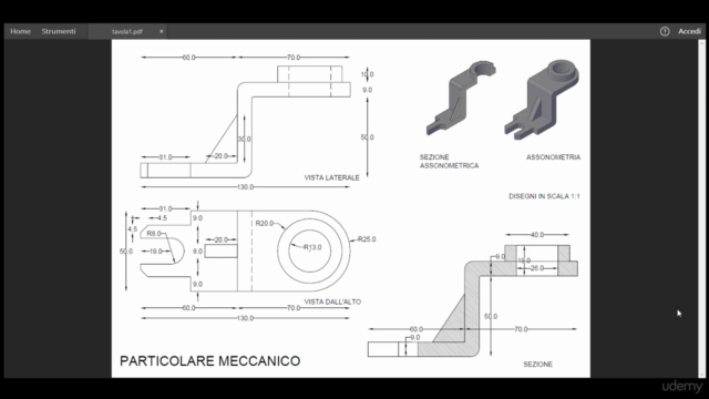 Autocad 2d e 3d per il disegno meccanico – Screenshot 1
