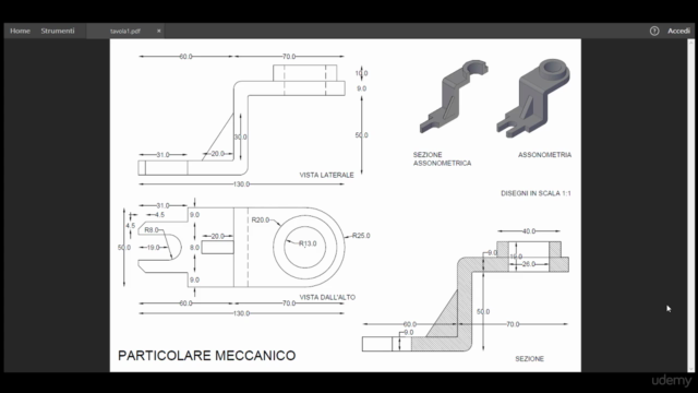 Autocad 2d e 3d per il disegno meccanico – Screenshot 2