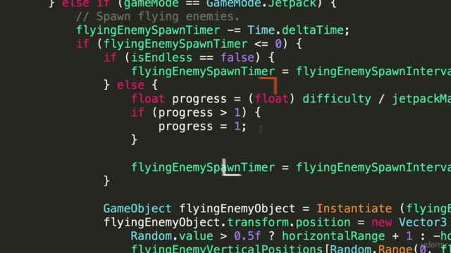 Make a Ninja Survival game for mobile in Unity® and Blender! – Screenshot 3