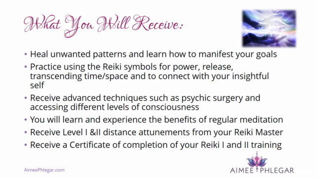 Reiki I & II- Learn. Heal. Transform – Screenshot 4