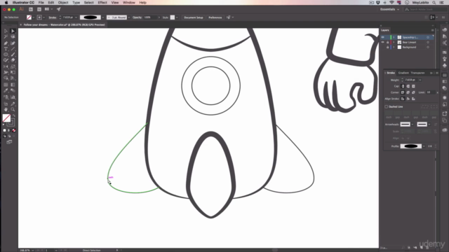 Adobe Illustrator for Children's Books: Watercolor Style – Screenshot 4